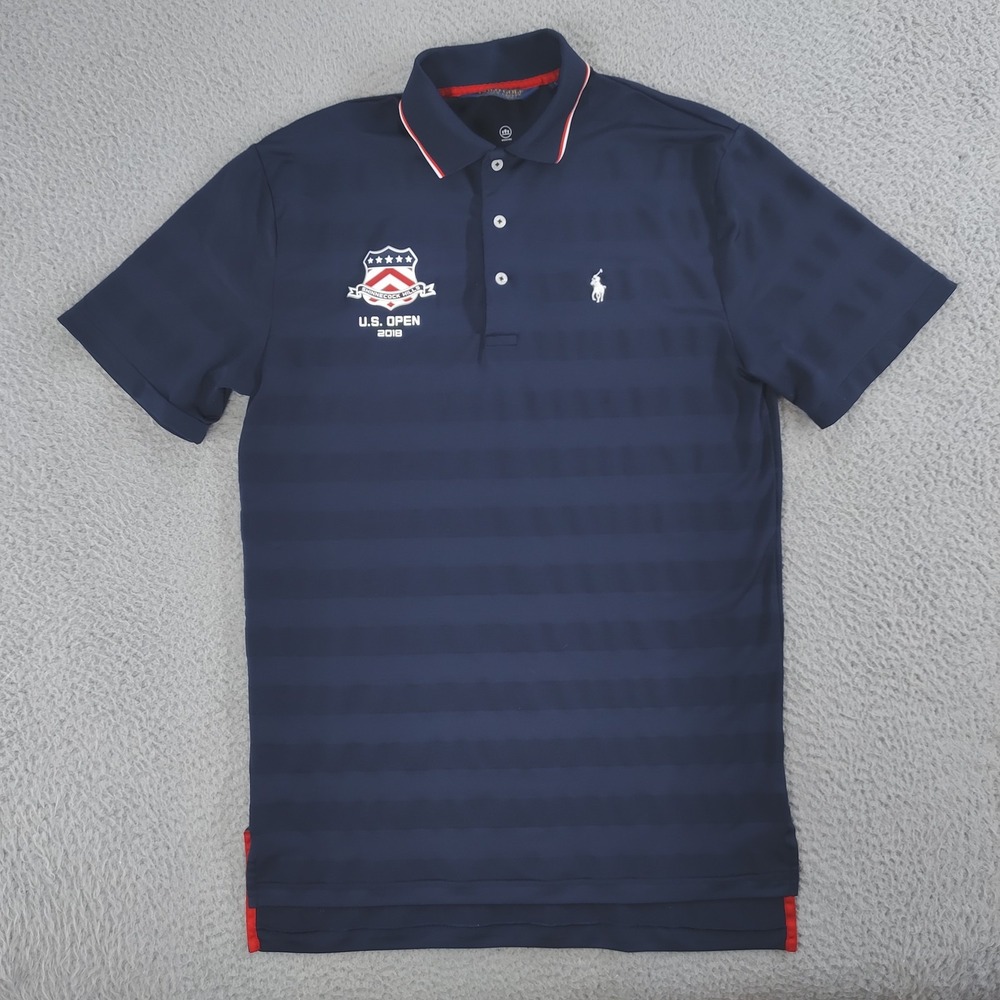 Polo Golf Ralph Lauren U.S. Open 2018 Shinnecock Hills Shirt Mens Small Navy
